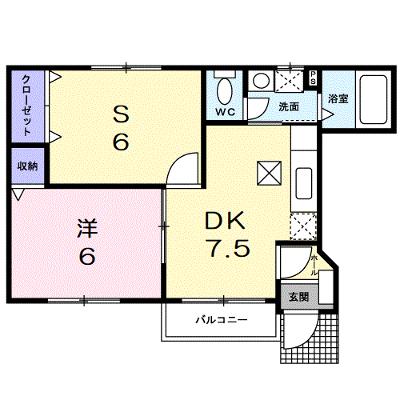 ベル・アラモ 102【管理NO：1-013430001-01020】 ★家具家電は申し込み後に搬入しますの外観画像