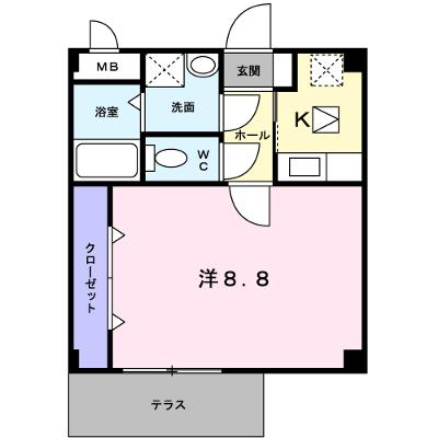 Ｂｒｉｇｈｔ・せいすい 101【管理NO：1-013342401-01010】 ★家具家電は申し込み後に搬入しますの外観画像