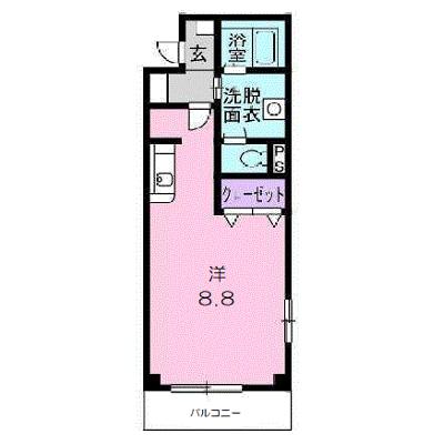 ベル　メゾン 201【管理NO：1-012572601-02010】 ★家具家電は申し込み後に搬入します★の外観画像