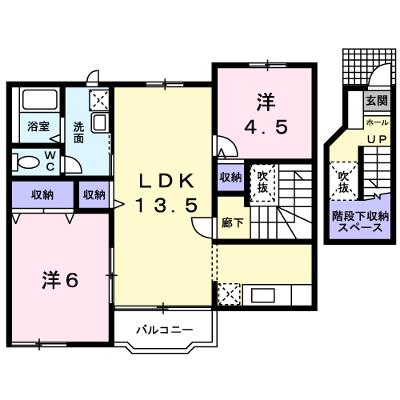 パレ・ノールⅡ 205【管理NO：1-011326002-02050】 ★家具家電は申し込み後に搬入しますの外観画像