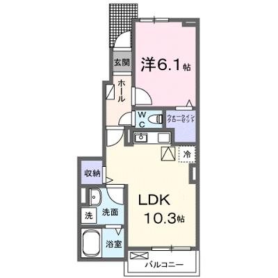 グリュックス　ミーツ　ハオス 102【管理NO：1-027285501-01020】 ★家具家電は申し込み後に搬入します★の外観画像
