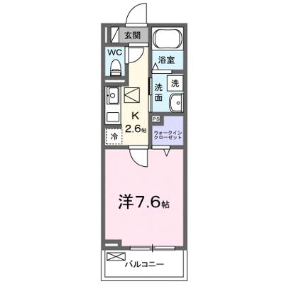 グレイス笠作 102【管理NO：1-027168601-01020】 ★家具家電は申し込み後に搬入します★ ★2026年10月中旬入居可能★の外観画像