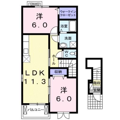 ＠三雲Ｂ 201【管理NO：1-018652401-02010】の外観画像