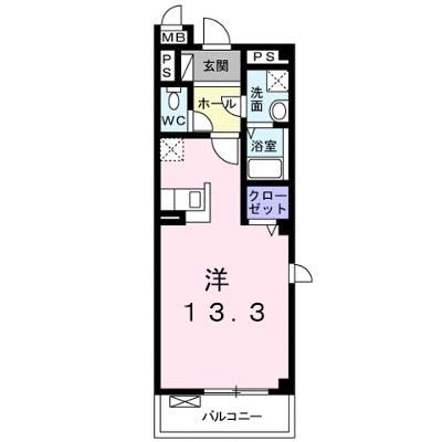 ブリリアント　テラス 301【管理NO：1-017932101-03010】 ★家具家電は申し込み後に搬入します 2026年08月下旬入居可能の外観画像