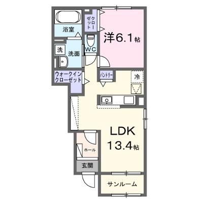ステラ守山 104【管理NO：1-028474501-01040】 ★家具家電は申し込み後に搬入します 2026年09月下旬入居可能の外観画像