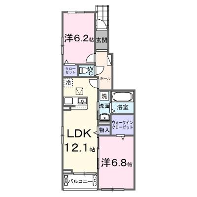 アンシャンテ 104【管理NO：1-028474401-01040】 ★家具家電は申し込み後に搬入します 2026年10月上旬入居可能の外観画像