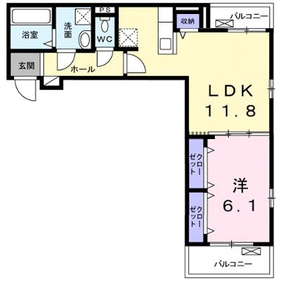 グリーン琥珀甲南Ⅰ 202【管理NO：1-026555301-02020】 ★家具家電は申し込み後に搬入しますの外観画像