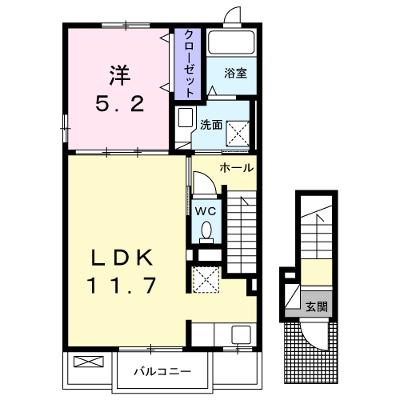 ロジュマン　ミユキⅡ 201【管理NO：1-022424402-02010】 ★家具家電は申し込み後に搬入します 2026年09月中旬入居可能の外観画像