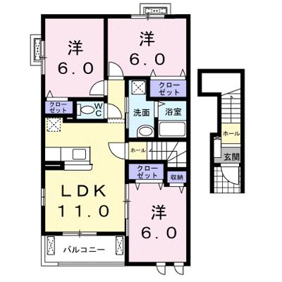 アプリコットこうなん 201【管理NO：1-017523301-02010】 ★家具家電は申し込み後に搬入します 2026年08月下旬入居可能の外観画像