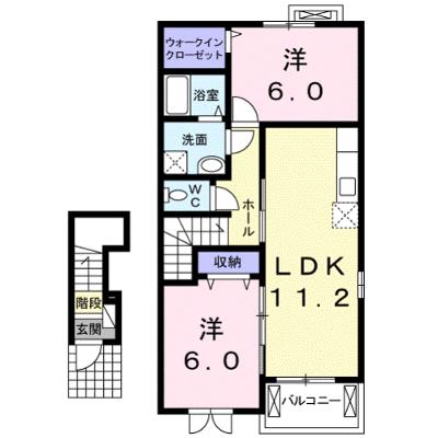 フラゴ－ラ　Ｋ．Ｒ 205【管理NO：1-017125501-02050】 ★家具家電は申し込み後に搬入しますの外観画像