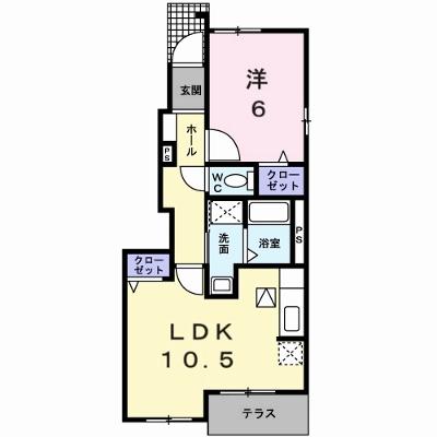 ワイズハウス 101【管理NO：1-014446801-01010】 ★家具家電は申し込み後に搬入しますの外観画像