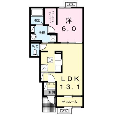 コンフォールⅡ 103【管理NO：1-024803602-01030】 ★家具家電は申し込み後に搬入します 2026年07月中旬入居可能の外観画像