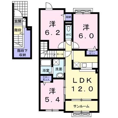 サニーハイツ・天神南棟 201【管理NO：1-015188502-02010】 ★家具家電は申し込み後に搬入しますの外観画像