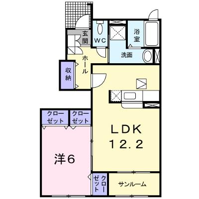 ボヌールＡ 103【管理NO：1-014118001-01030】 2026年07月上旬入居可能の外観画像