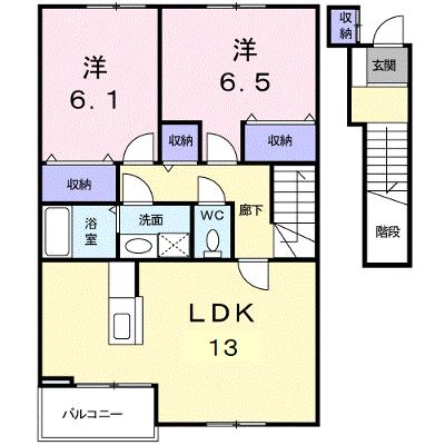 シャルムクレインＢ 202【管理NO：1-012228002-02020】 ★家具家電は申し込み後に搬入しますの外観画像