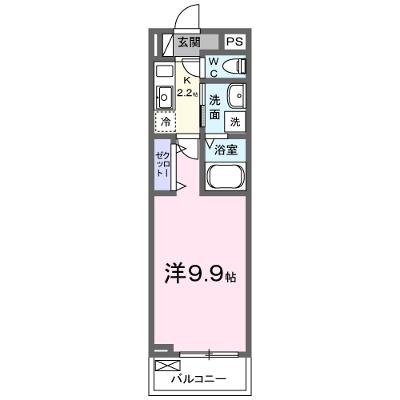 フランあおい 204【管理NO：1-027291001-02040】 ★家具家電は申し込み後に搬入します 2026年08月中旬入居可能の外観画像