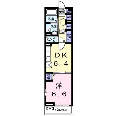 メゾン・ド・ヨシミ 107【管理NO：1-017166301-01060】 ★家具家電は申し込み後に搬入しますの外観画像