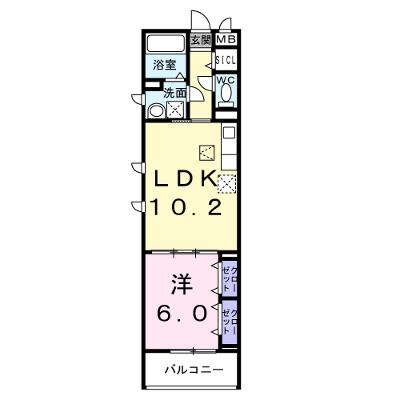 メゾン・ド・サンジュール 103【管理NO：1-028502301-01030】 ★家具家電は申し込み後に搬入します★ ★2026年08月下旬入居可能★の外観画像