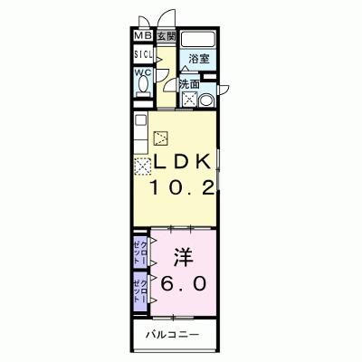 メゾン・ド・サンジュール 102【管理NO：1-028502301-01020】 ★家具家電は申し込み後に搬入します★の外観画像