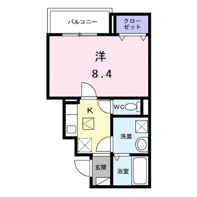ヒカルサ京都北山栗栖Ⅰ 102【管理NO：1-028294601-01020】の外観画像