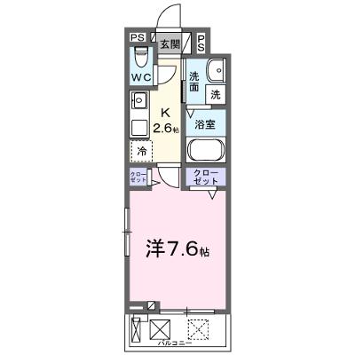 オーサム　ヴィレッジ　京都桂 207【管理NO：1-028151701-02070】 ★家具家電は申し込み後に搬入します★の外観画像