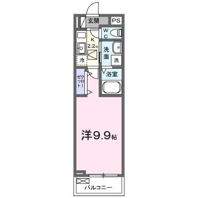フランあおい 104【管理NO：1-027291001-01040】 ★家具家電は申し込み後に搬入します★の外観画像