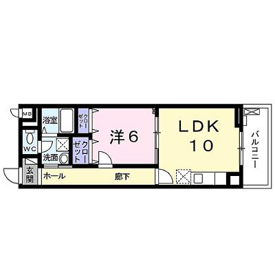 エスポワールⅡ 202【管理NO：1-024760101-02020】 ★家具家電は申し込み後に搬入しますの外観画像
