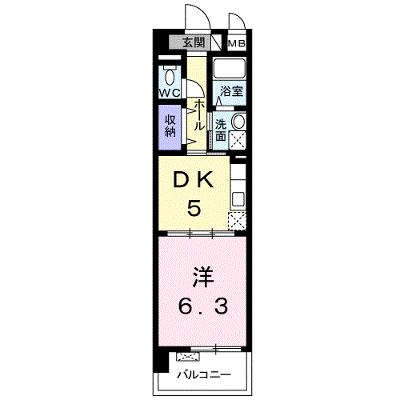 シカタ　シャンブレットⅠ 708【管理NO：1-018062001-07080】 ★家具家電は申し込み後に搬入します 2026年07月下旬入居可能の外観画像