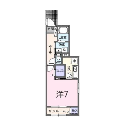ペニーレイン 101【管理NO：1-028600701-01010】 ★家具家電は申し込み後に搬入します 2026年10月上旬入居可能の外観画像