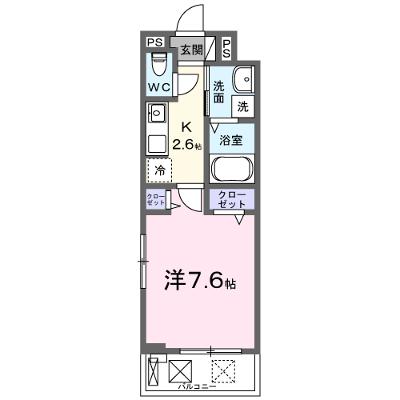 カーサ・ミニョン 305【管理NO：1-028547601-03040】 ★家具家電は申し込み後に搬入します★ ★2026年09月下旬入居可能★の外観画像