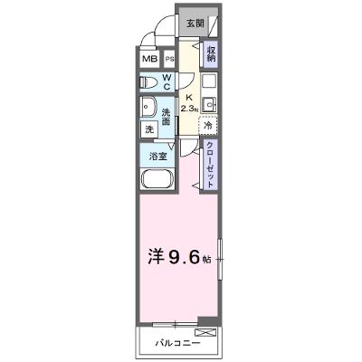 カーサ・ミニヨン 301【管理NO：1-028547601-03010】 ★家具家電は申し込み後に搬入します★ ★2026年09月下旬入居可能★の外観画像