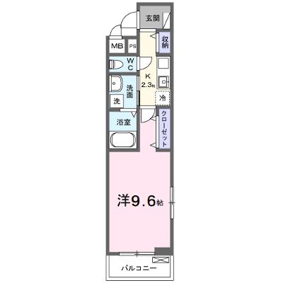 カーサ・ミニョン 201【管理NO：1-028547601-02010】 ★家具家電は申し込み後に搬入します★ ★2026年09月下旬入居可能★の外観画像