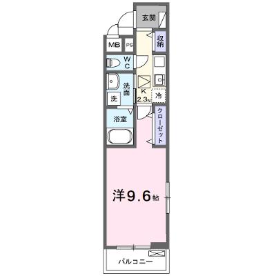 カーサ・ミニョン 101【管理NO：1-028547601-01010】 ★家具家電は申し込み後に搬入します★ ★2026年09月下旬入居可能★の外観画像