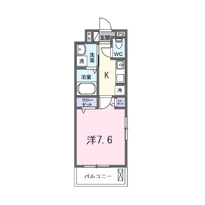 クレール蒼天 301【管理NO：1-028466801-03010】 ★家具家電は申し込み後に搬入します 2026年09月下旬入居可能の外観画像