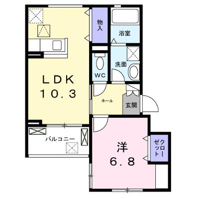 プレミール京都 102【管理NO：1-028424601-01020】 ★家具家電は申し込み後に搬入しますの外観画像