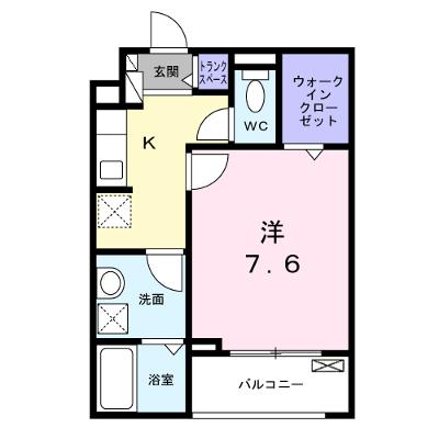 カルム　新久 206【管理NO：1-028364401-02060】 ★家具家電は申し込み後に搬入します★の外観画像
