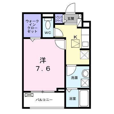 カルム　新久 105【管理NO：1-028364401-01050】 ★家具家電は申し込み後に搬入します★の外観画像