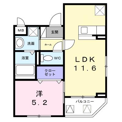 ソレイユ八条春日 201【管理NO：1-028237001-02010】 ★家具家電は申し込み後に搬入します★の外観画像