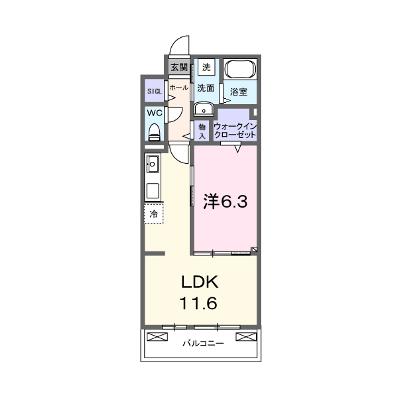 グランウエスト・Ｊ 203【管理NO：1-027881401-02030】 ★家具家電は申し込み後に搬入しますの外観画像