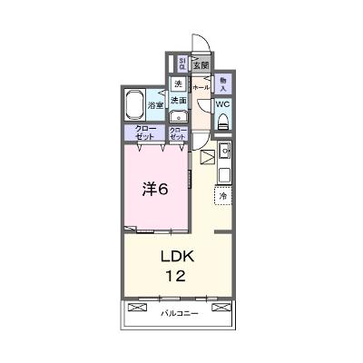 グランウエスト・Ｊ 104【管理NO：1-027881401-01040】 ★家具家電は申し込み後に搬入します★の外観画像