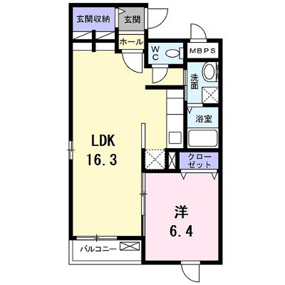 ｓｃｈｏｎｅ小町 105【管理NO：1-021888901-01050】 ★家具家電は申し込み後に搬入します★の外観画像