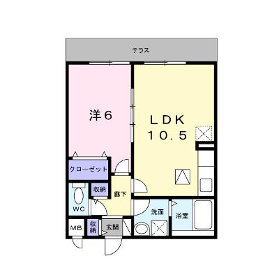 ルミエール菱川 106【管理NO：1-018980301-01050】 ★家具家電は申し込み後に搬入します 2026年08月中旬入居可能の外観画像