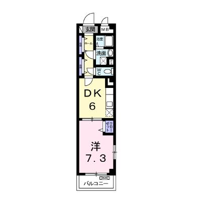 カランサ 302【管理NO：1-016018801-03020】 ★家具家電は申し込み後に搬入します 2026年07月中旬入居可能の外観画像