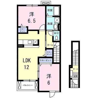 レジデンス　カレント　Ｂ 201【管理NO：1-013891602-02010】 ★家具家電は申し込み後に搬入しますの外観画像