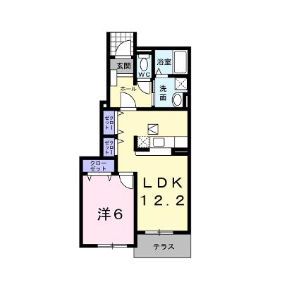 コスモス 101【管理NO：1-013328901-01010】 ★家具家電は申し込み後に搬入します★の外観画像
