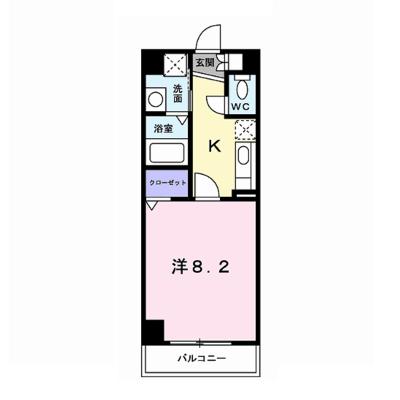 グランツェントＢ 206【管理NO：1-012404302-02050】 ★家具家電は申し込み後に搬入しますの外観画像