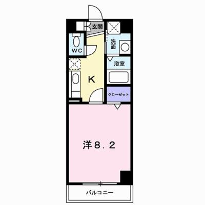 グランツェントＢ 205【管理NO：1-012404302-02040】 ★家具家電は申し込み後に搬入しますの外観画像