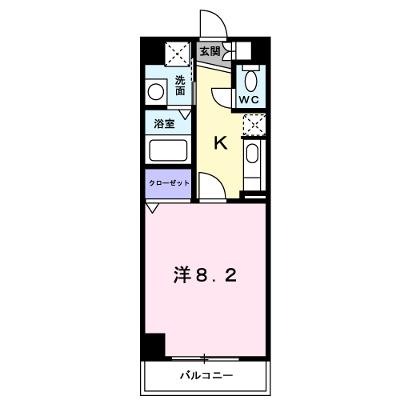 グランツェントＢ 103【管理NO：1-012404302-01030】 ★家具家電は申し込み後に搬入しますの外観画像