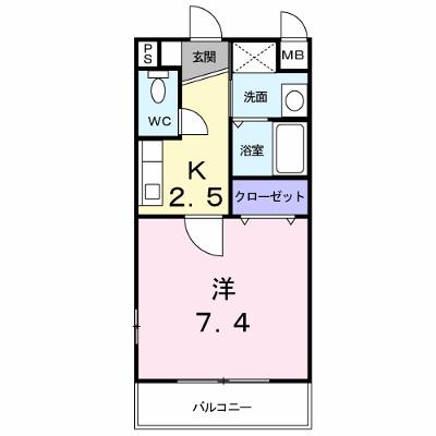 Ｓｊペスカ 102【管理NO：1-011284701-01020】 ★家具家電は申し込み後に搬入しますの外観画像