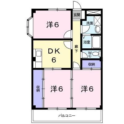 パレ　アンソレイエ 202【管理NO：1-007767701-02020】 ★家具家電は申し込み後に搬入します 2026年08月中旬入居可能の外観画像